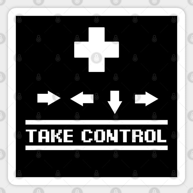 Controller set! Take control!! White version Magnet by The Star-Man